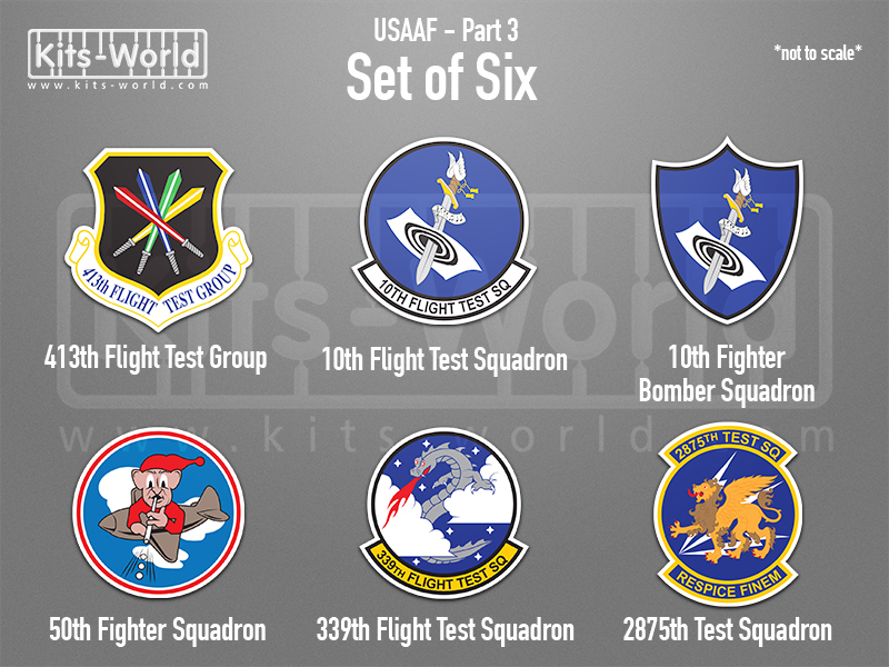 Kitsworld SAV Sticker Set - USAAF - Part 3  